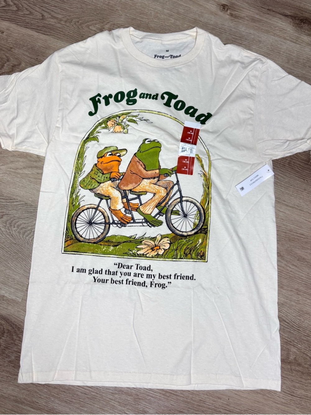 Frog and Toad White Graphic Tee - Frog and Toad Brand